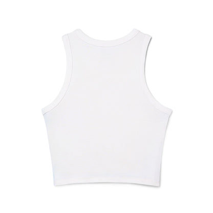 Women's Sugar Skull Micro Rib Racer Tank