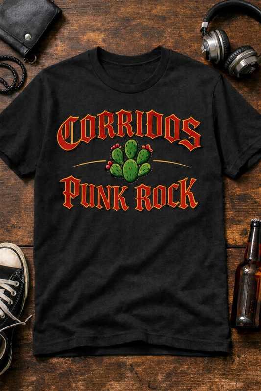 Corridos Y Punk Rock Tee