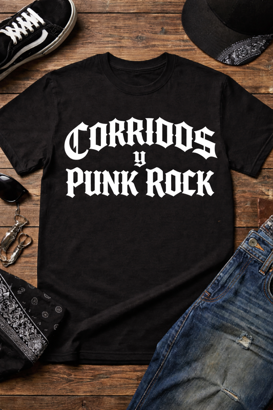 Corridos Y Punk Rock Tee
